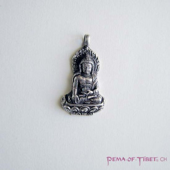 Pendant - Silver L, Buddha