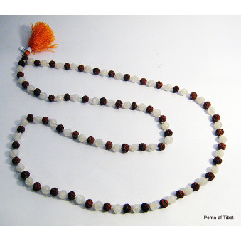 Prayer beads Mala with MS Rudrakhasha fruit