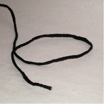 Silk ribbon black